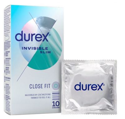 Durex Invisible Slim 10 ks